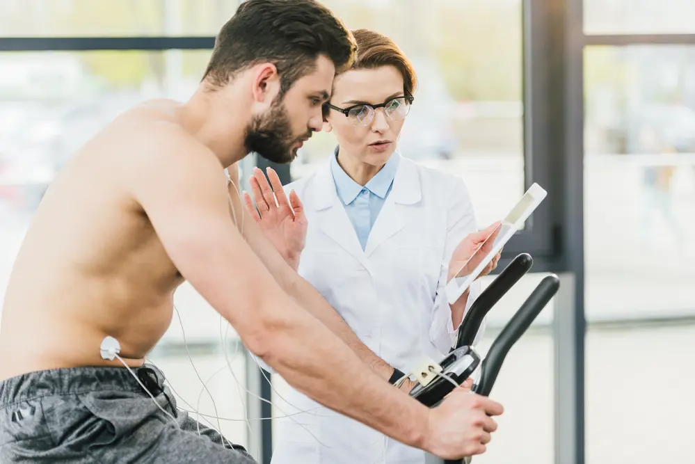 atleta recuperándose de la diabetes